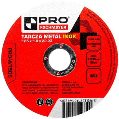 Disque en métal inox