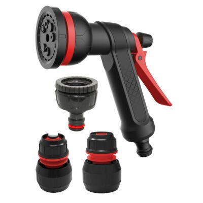KIT 4 EL. MULTIFUNCTION SPRINKLER + 1/2" QUICK DISCONNECTS AND 3/4"-1" ADAPTER OG-ZZPW-4EL