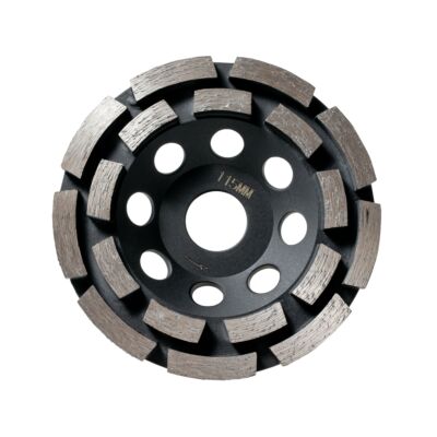 Double-row diamond grinding wheel 125 x 5 x 22.23 mm