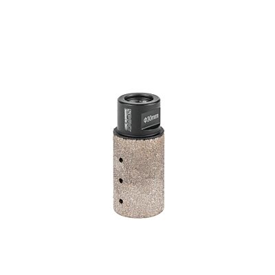 Diamond drill bit for gres