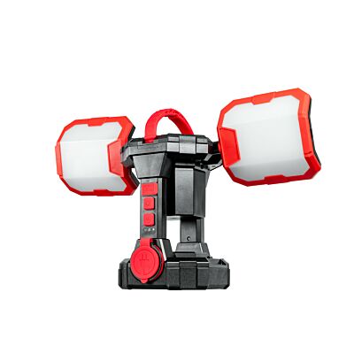 Foldable Zone LED Floodlight with LI-ION Battery