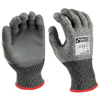GANTS DE PROTECTION EN POLYURÉTHANE ANTIPERÇAGE CUT C CUTGUARD TAILLE 9