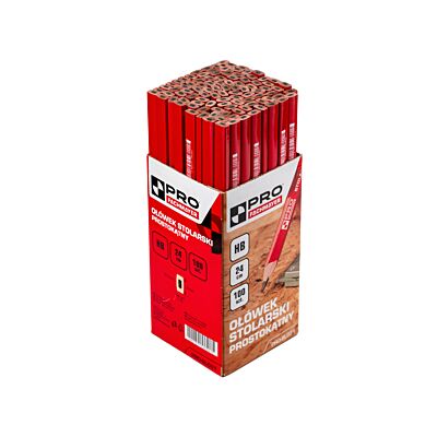 Rectangular carpentry pencil HB