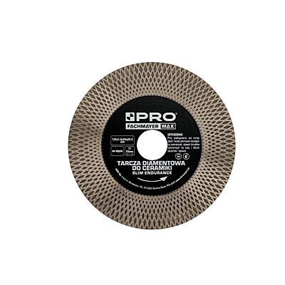 Disque diamanté pour céramique slim endurance 125 mm