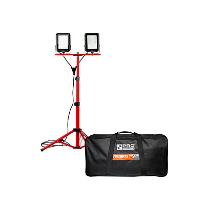 LED spotlight with a stand in a cover IP65
