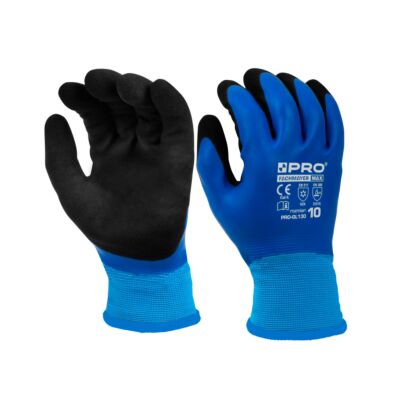 Warm, waterproof protective gloves WARMGRIP
