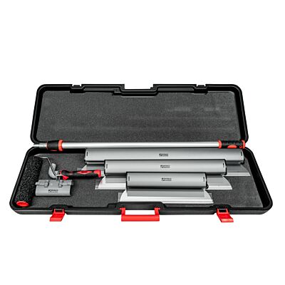 Aluminiowe szpachle do gładzi: zestaw 7 elementów