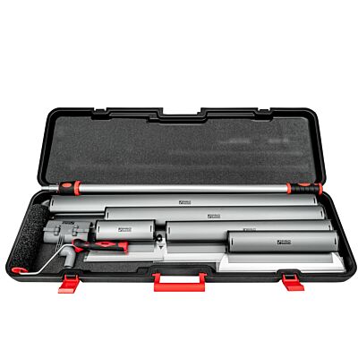 Aluminiowe szpachle do gładzi: zestaw 9 elementów