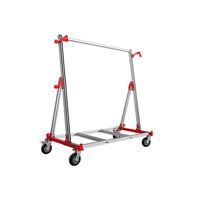 Transport trolley for large format tiles