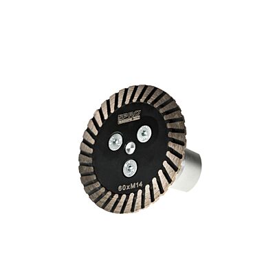 Diamond blade for cutting porcelain stoneware 60mm M14