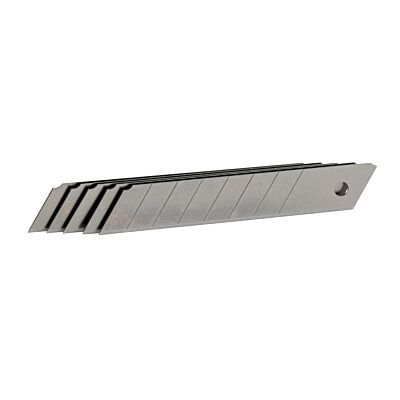 OSTRZA WYMIENNE STAL 60C 18 MM 0.5MM 10 SZT