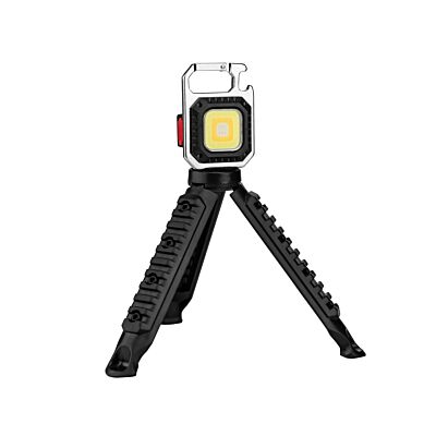 Mini LED flashlight with tripod and 700 lm