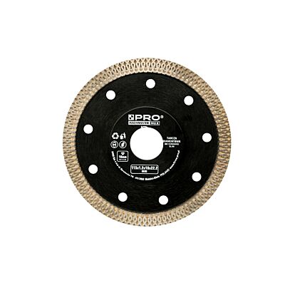 Diamond disc for slim ceramics