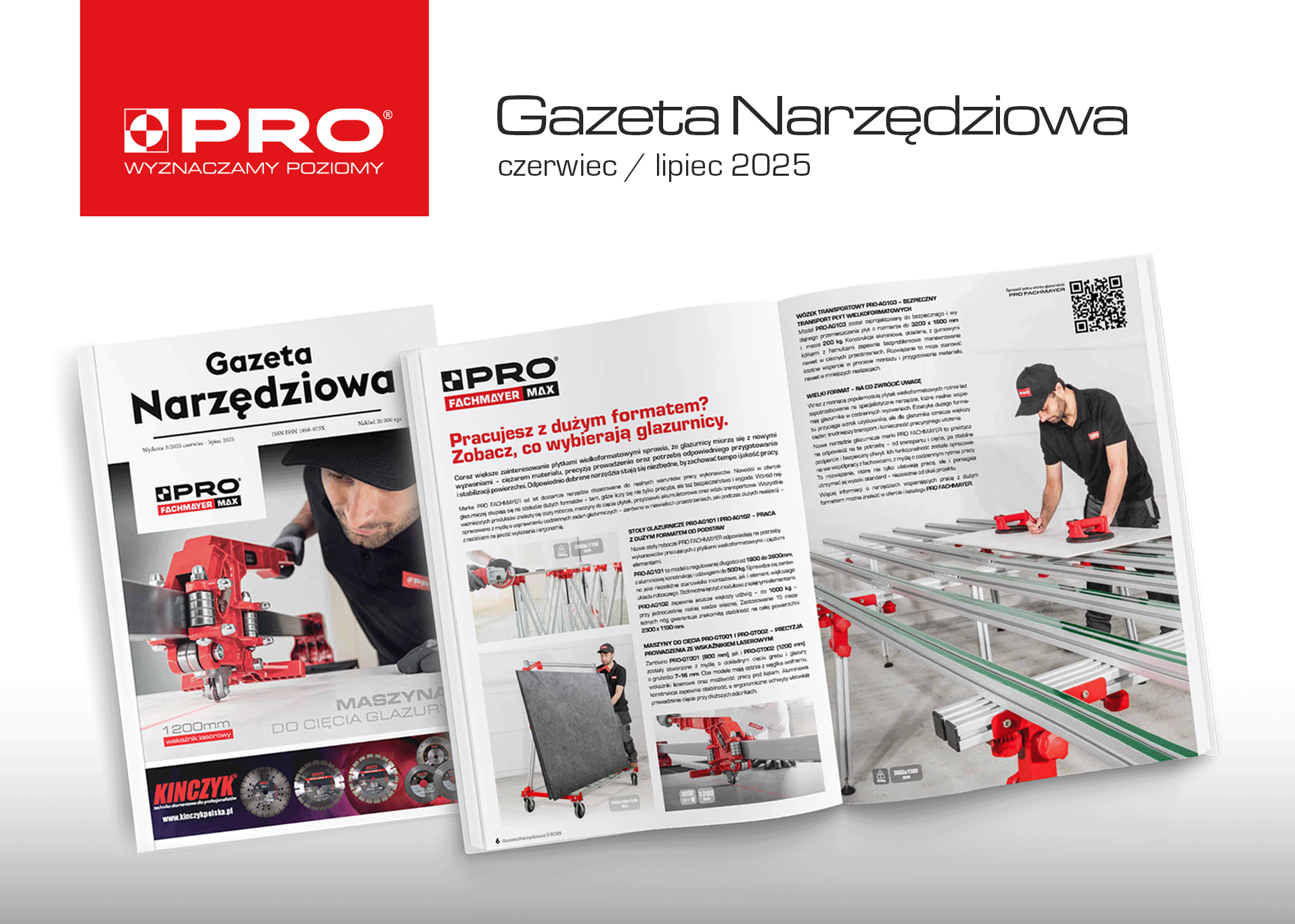 Narzędzia glazurnicze PRO FACHMAYER na&nbsp;łamach Gazety Narzędziowej
